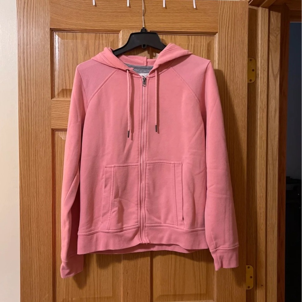 Women’s Champion Pink Zip up Hoodie Size: Large